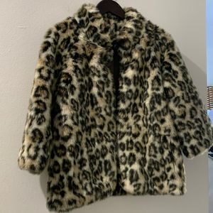 Foster faux fur coat
